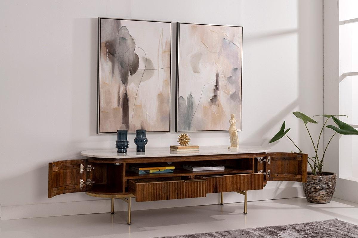 Móvel TV Mango Tampo em Mármore - Image 2