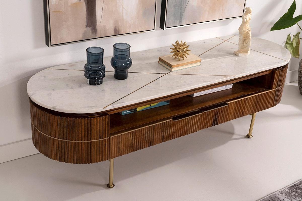 Móvel TV Mango Tampo em Mármore - Image 5