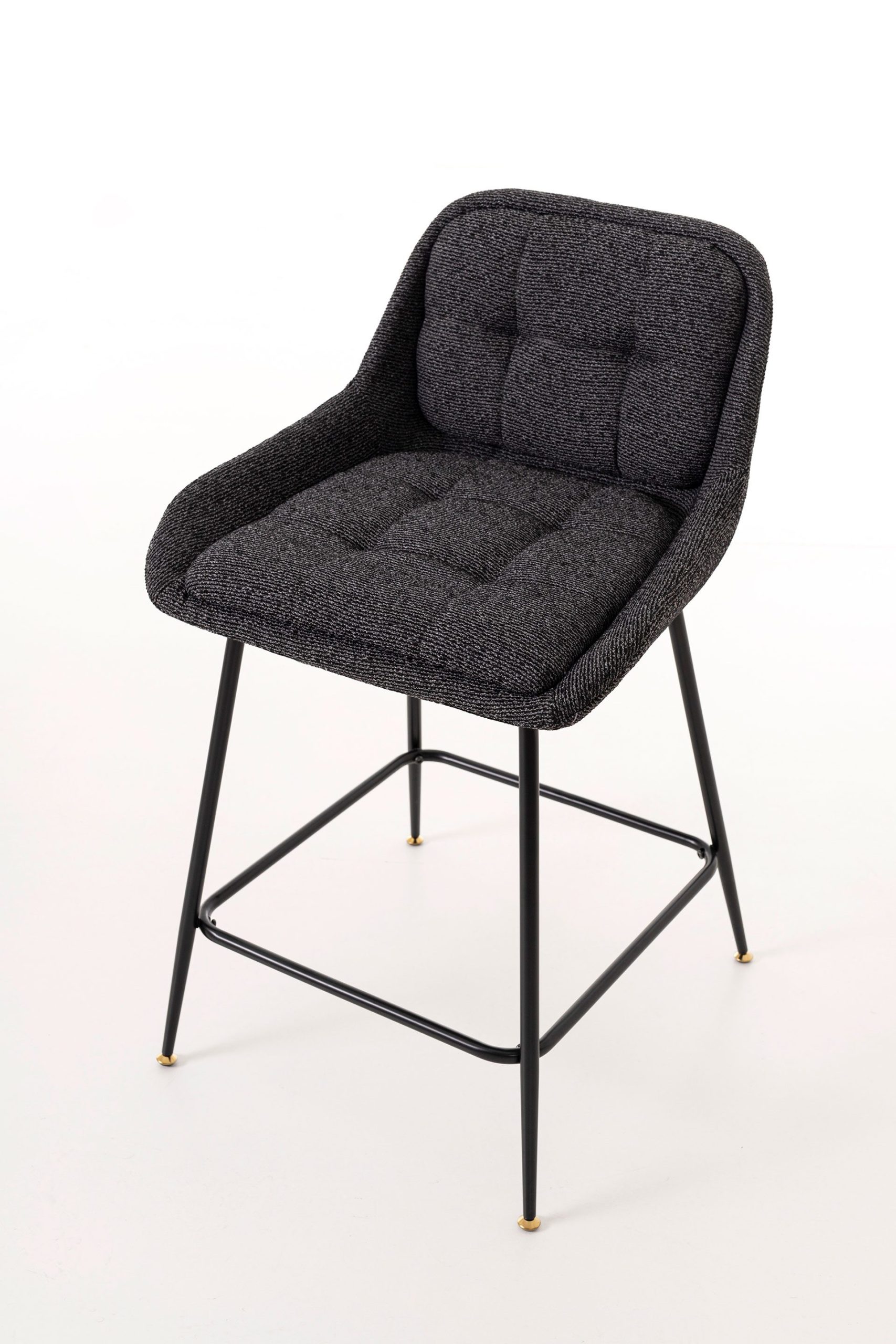 Banco alto Belmont cinzento e preto - Image 2